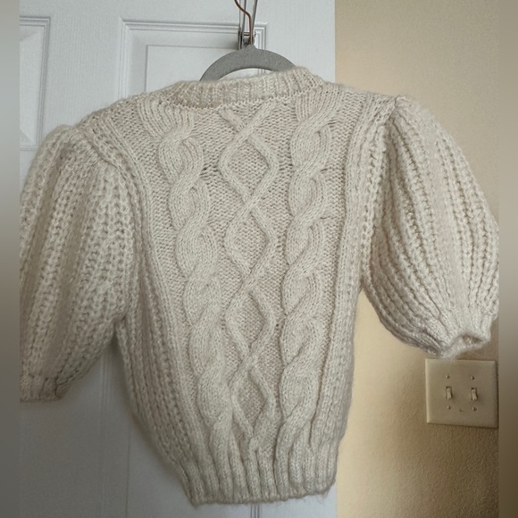 ZARA embroidered knit top blouse sweater NEW Bloggers Favorite - Picture 4 of 7